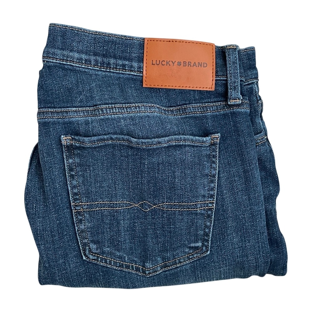Lucky Brand Women's Bootcut Sweet Mid-Rise Stretch Jeans Dark Wash Size 14/32R